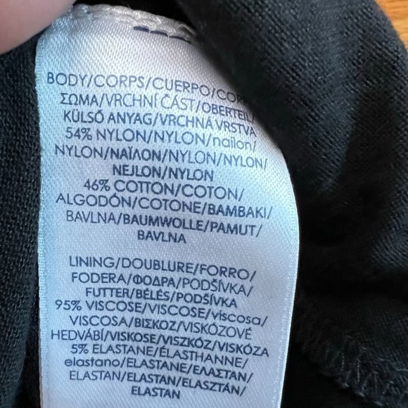 Chaps Womens Open Lace Weave Black Sleeveless Blouse Size 1X - Picture 7 of 9